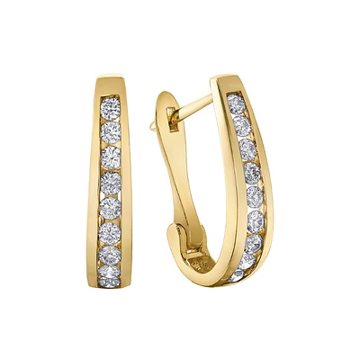 ANNEAUX EN OR 10K (DIAMANTS 1 CT)