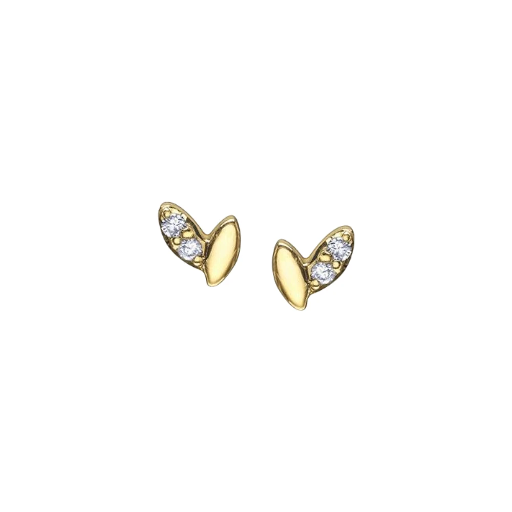 10K YELLOW GOLD EARRINGS