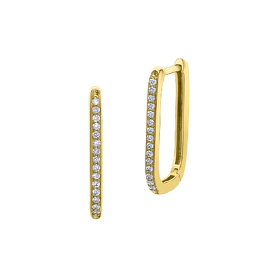 10K YELLOW EARRINGS