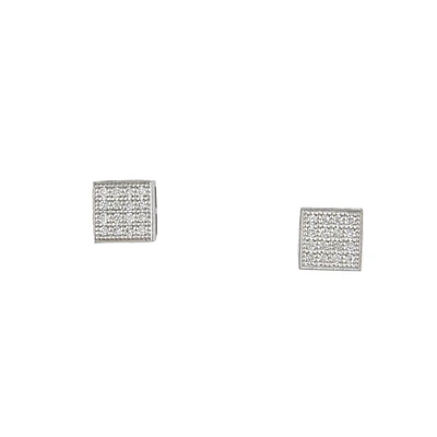 14K WHITE GOLD EARRINGS