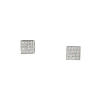14K WHITE GOLD EARRINGS