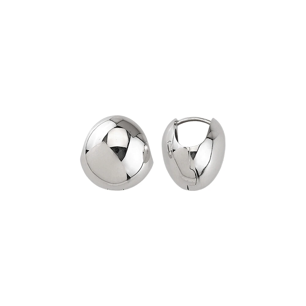 10K WHITE GOLD EARRINGS