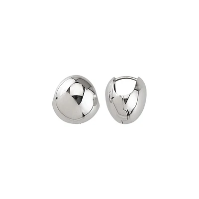 10K WHITE GOLD EARRINGS