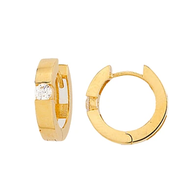 10K GOLD EARRINGS -13.8MM