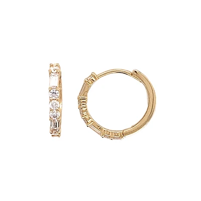 10K YELLOW GOLD EARRINGS