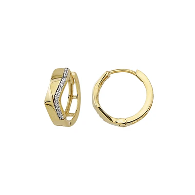 10K YELLOW GOLD EARRINGS