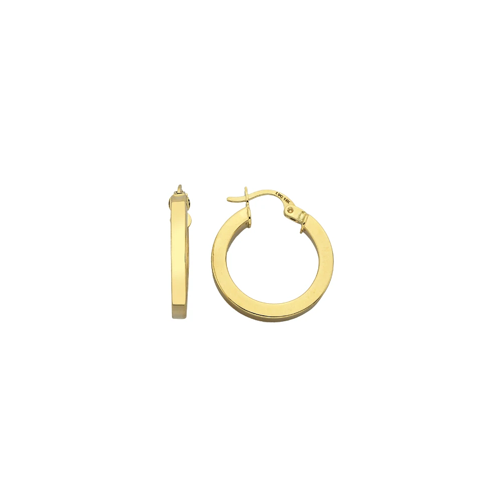 ANNEAUX OR JAUNE 14K