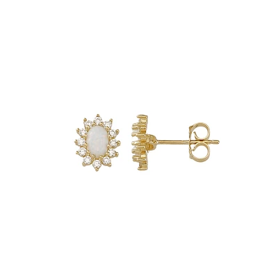 10K YELLOW GOLD EARRINGS