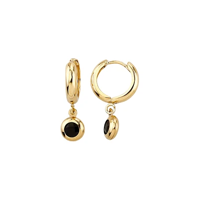 10K YELLOW GOLD EARRINGS