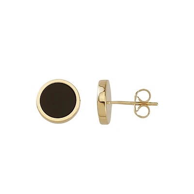 10K YELLOW GOLD EARRINGS