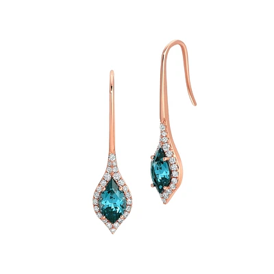 14K ROSE GOLD EARRINGS