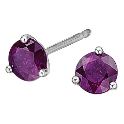 10K WHITE GOLD EARRINGS