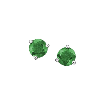 BOUCLES D’OREILLES EN OR BLANC