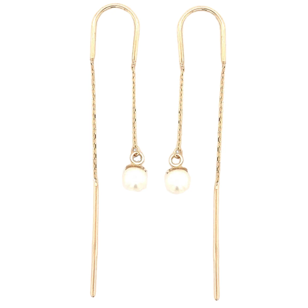 10K YELLOW GOLD EARRINGS