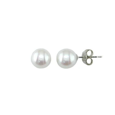 14K WHITE GOLD EARRINGS
