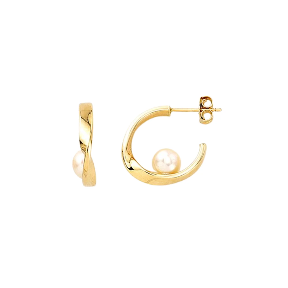 10K YELLOW GOLD EARRINGS