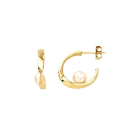 10K YELLOW GOLD EARRINGS