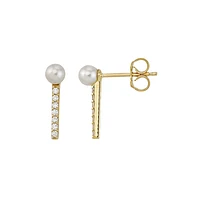 10K YELLOW GOLD EARRINGS