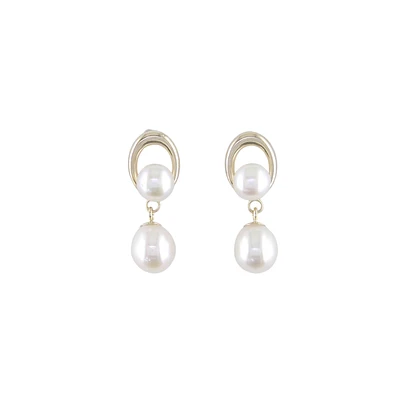 14K YELLOW GOLD EARRINGS