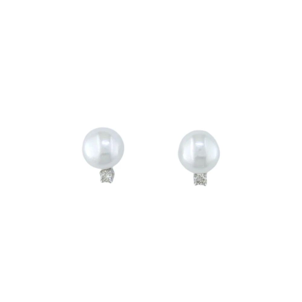 14K WHITE GOLD EARRINGS