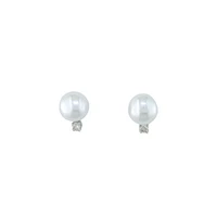 14K WHITE GOLD EARRINGS