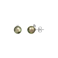 14K WHITE GOLD EARRINGS FOR WOMEN