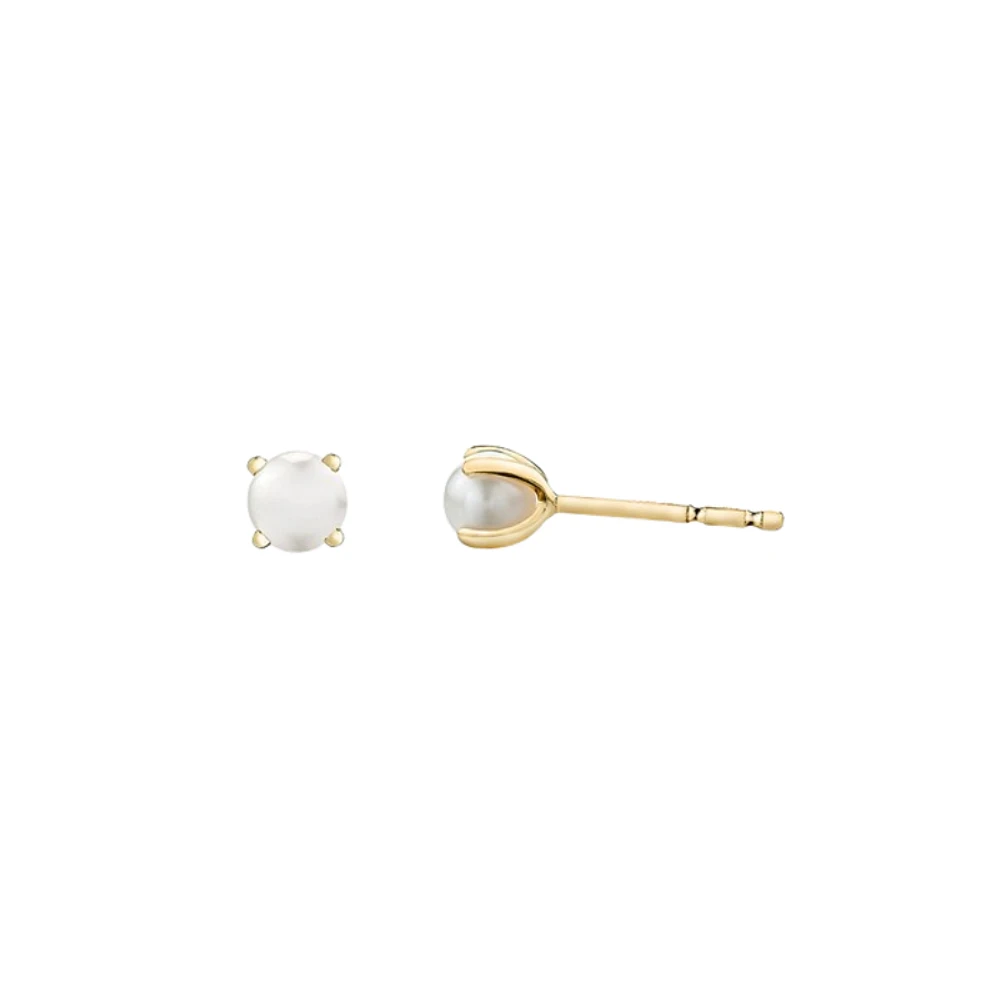 10K YELLOW GOLD EARRINGS.