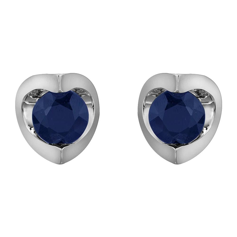10K WHITE GOLD EARRINGS