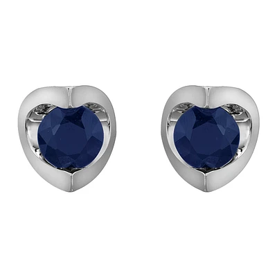 10K WHITE GOLD EARRINGS