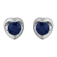 10K WHITE GOLD EARRINGS