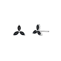 10K WHITE GOLD EARRINGS