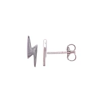 10K WHITE GOLD EARRINGS