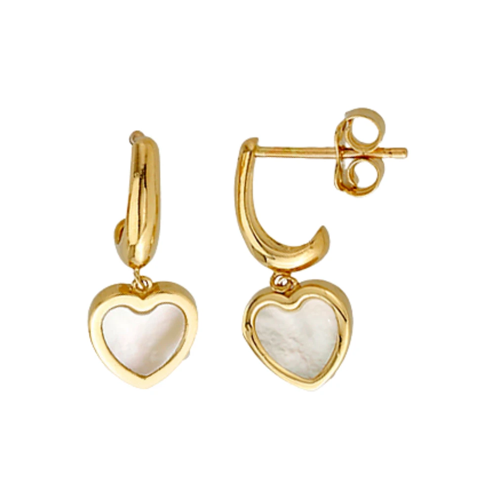 10K YELLOW GOLD EARRINGS