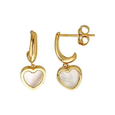 10K YELLOW GOLD EARRINGS