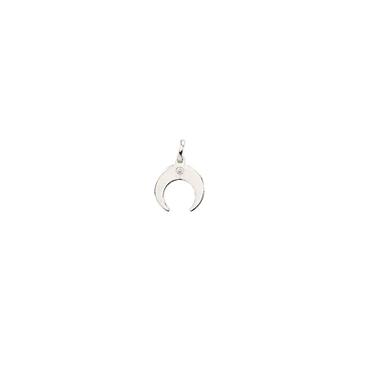 PENDENTIF EN OR 10K- ZIRCON