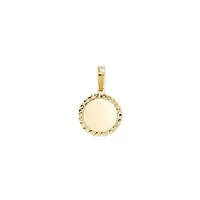 10K YELLOW GOLD PENDANT