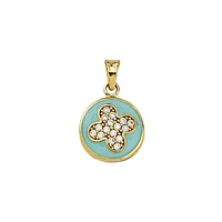 10K YELLOW GOLD PENDANT