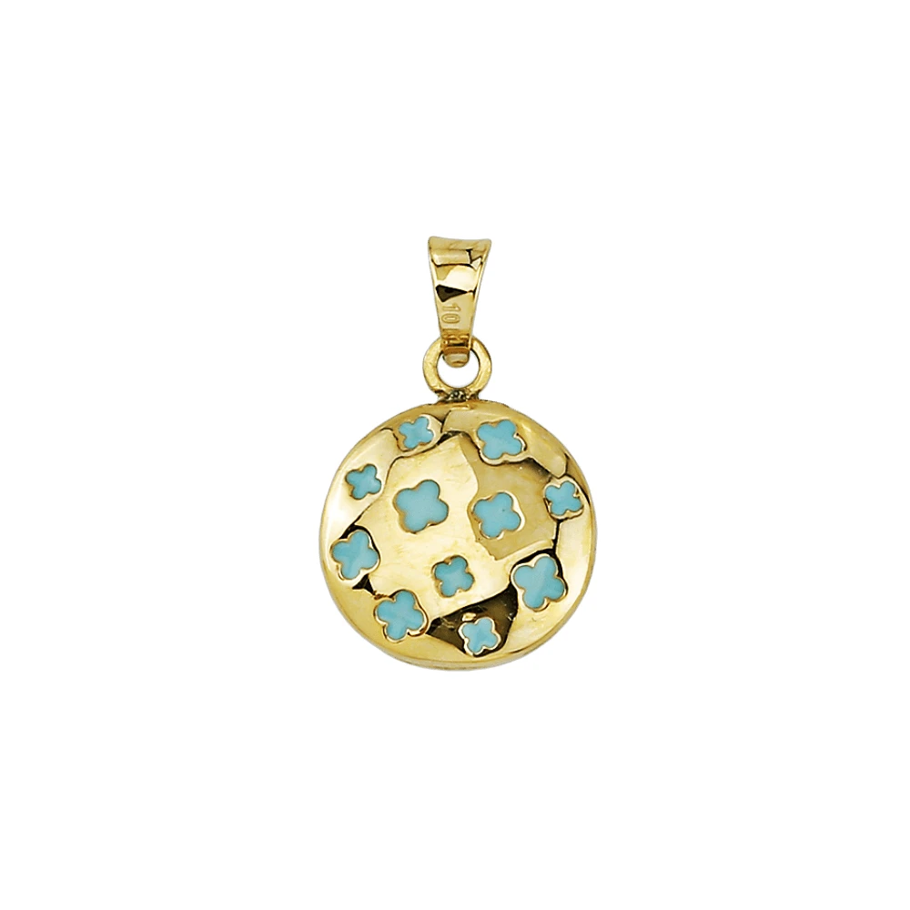 10K YELLOW GOLD PENDANT
