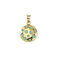 10K YELLOW GOLD PENDANT