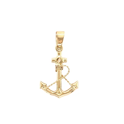 PENDENTIF EN OR JAUNE 10K