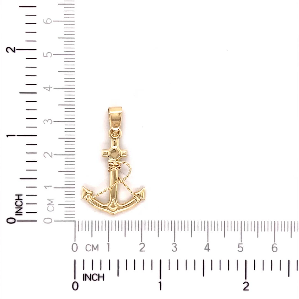 PENDENTIF EN OR JAUNE 10K
