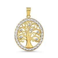 10K GOLD TREE OF LIFE PENDANT