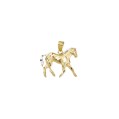 PENDENTIF OR JAUNE 10K