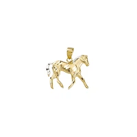 PENDENTIF OR JAUNE 10K