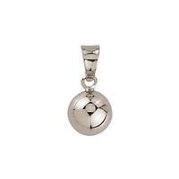 PENDENTIF EN OR BLANC 10K