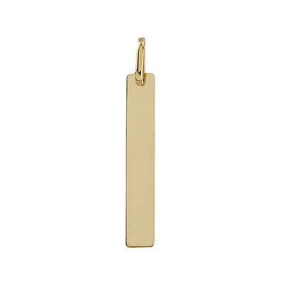 10K YELLOW GOLD PENDANT
