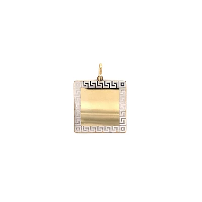 10K YELLOW GOLD PENDANT