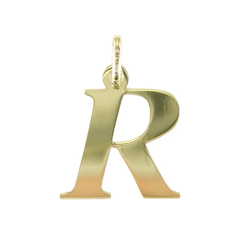 LETTRE R 10K JAUNE