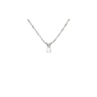 PENDENTIF EN OR 10K AVEC ZIRCON