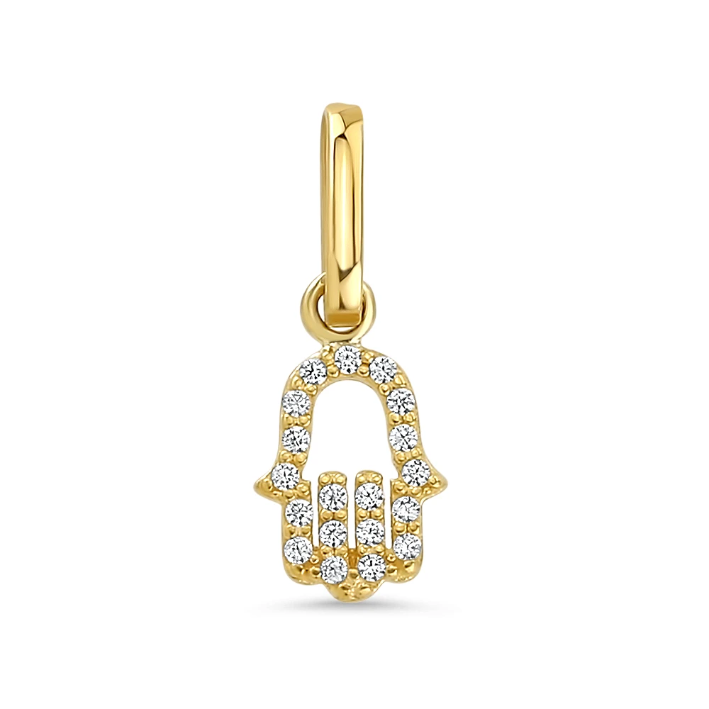 FATIMA HAND 10K GOLD PENDANT